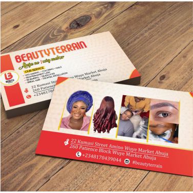 custom best high top quality company complimentary business card design and printing in lagos abuja nigeria